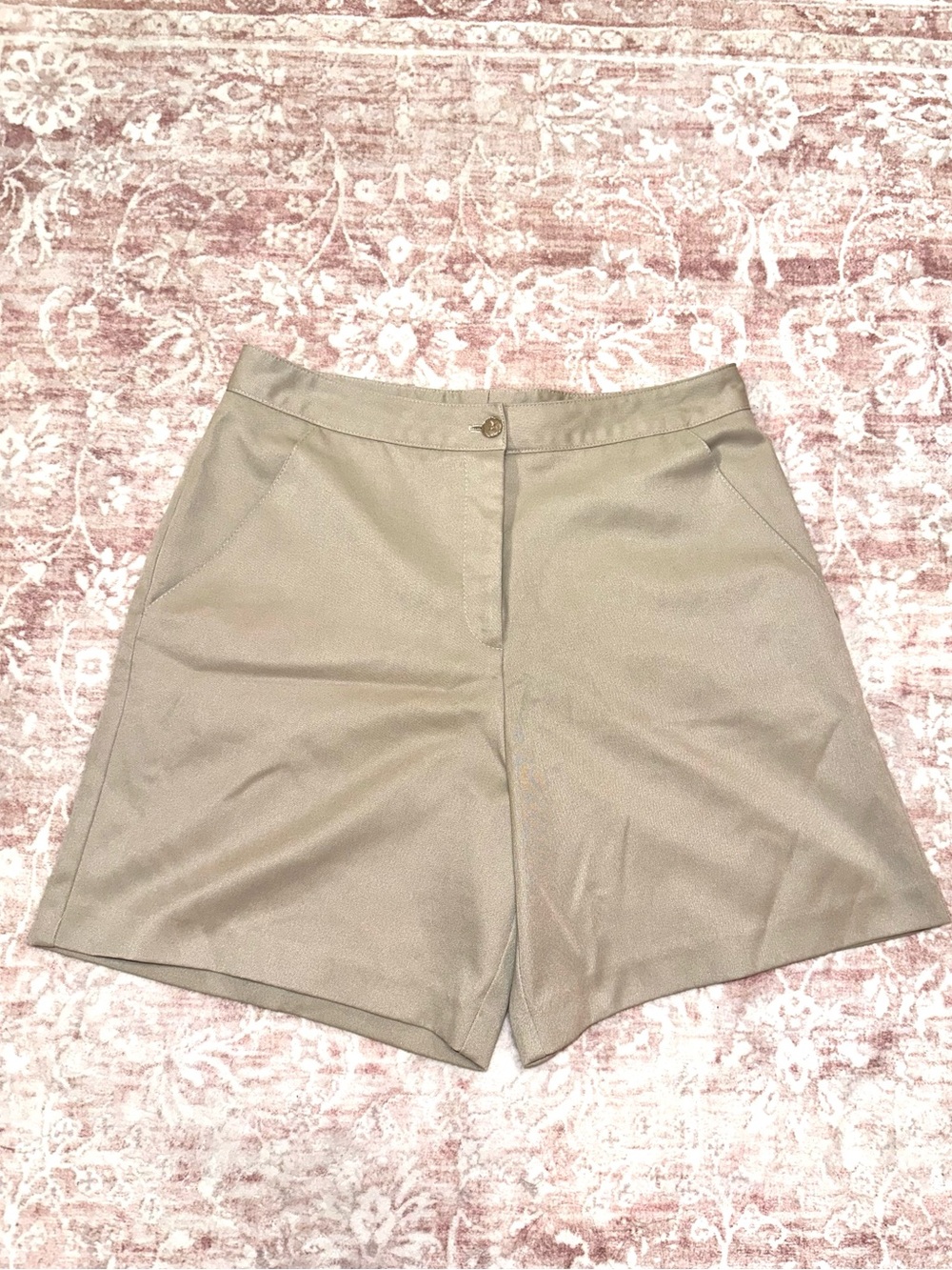 Vintage ⚜️ Lily’s Beverly Hills Tan High Waist Shorts